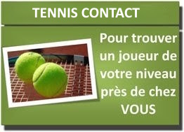 Pour trouver un partenaire de tennis près de chez vous !